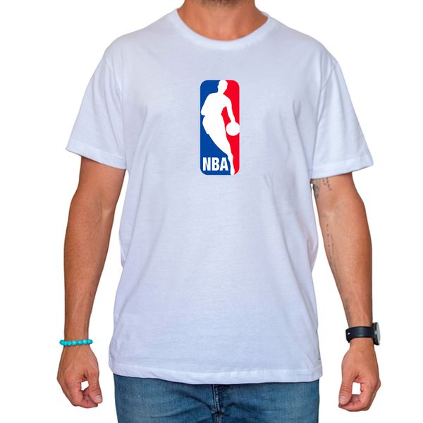Camiseta Logo NBA Branca
