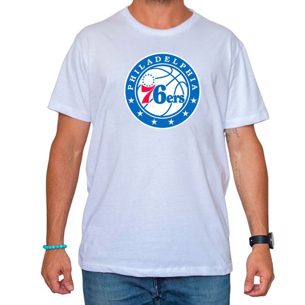 Camiseta Philadelphia Sixers Branca