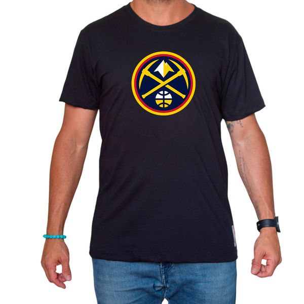 Camiseta Denver Nuggets Preto
