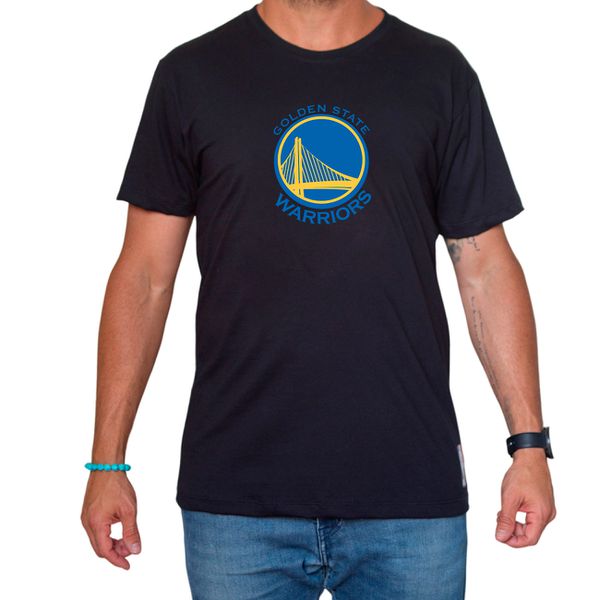 Camiseta Golden States Wariors Preta