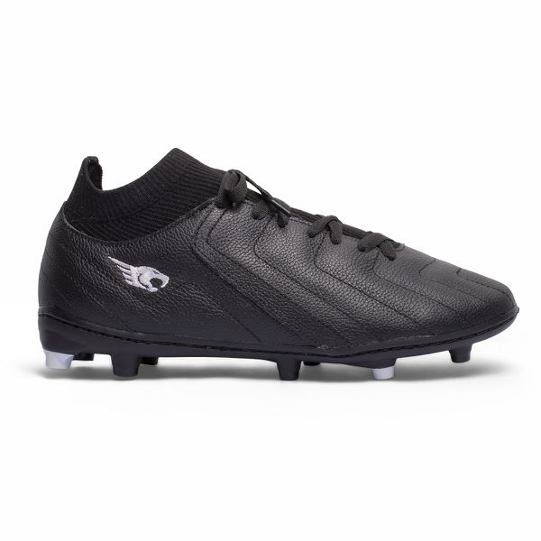 Chuteira Phantom Campo TPU Adulto - Preto/Branco