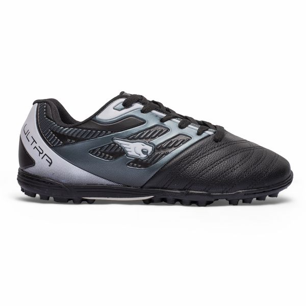  Chuteira Ultra Society Adulto - Preto/Branco