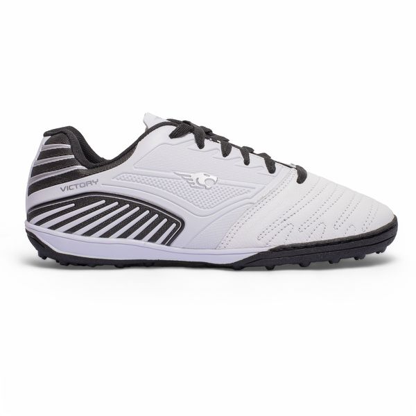  Chuteira Victory Society Adulto - Branco/Preto