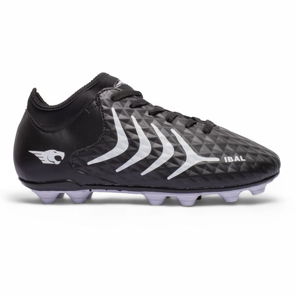 Chuteira Wave Campo Adulto - Preto/Branco