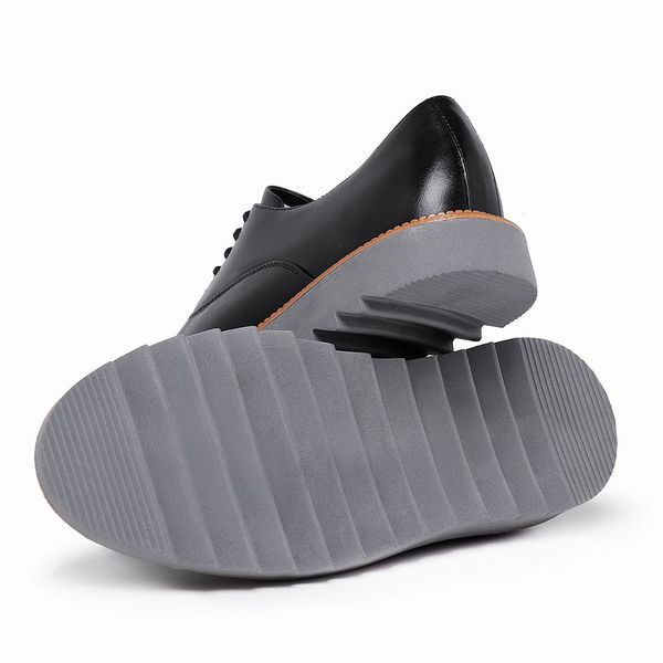 Sapato Masculino Casual Sola Tratorado Couro DR 14 Preto