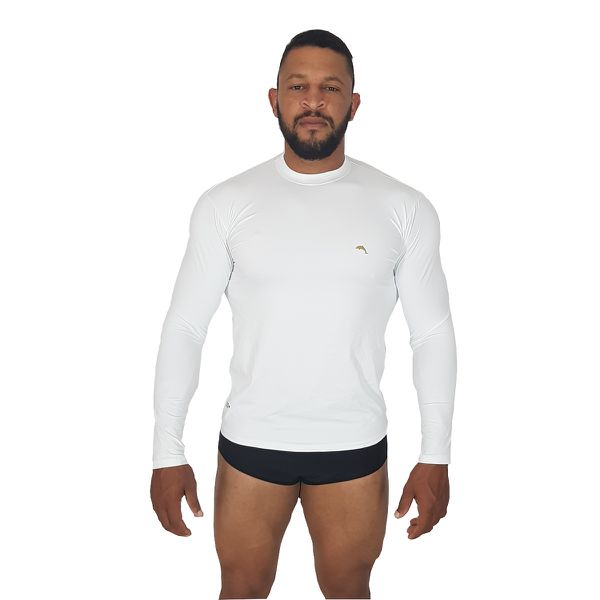 Camiseta Térmica UVA/UVB 50+ DRY - Branco EXG
