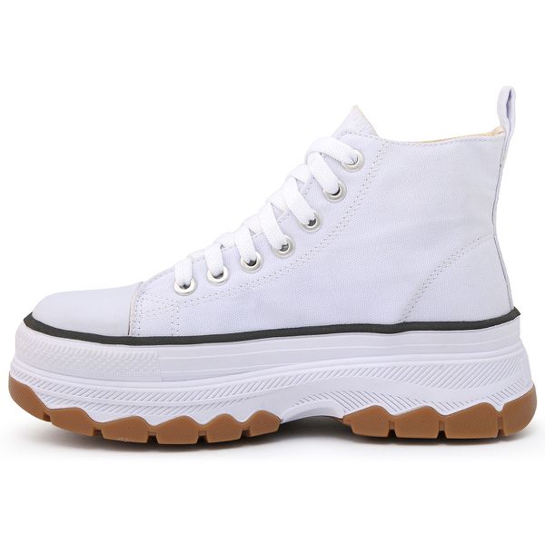 Chuck Taylor All Star Branco De Lona All Star Branco Saltinho