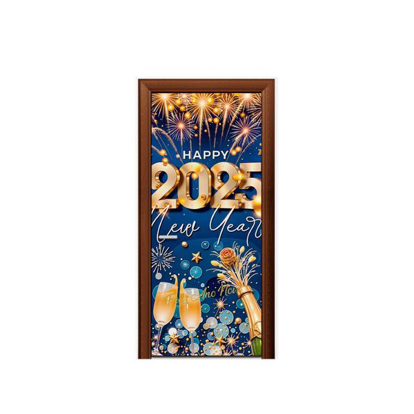 Capa de Porta Veste Facil Com Elástico Tema Ano Novo 5