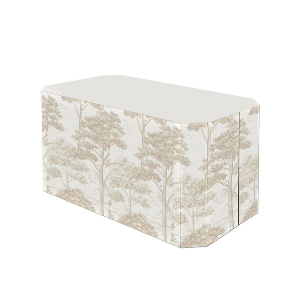 Capa de Mesa Tema Arvoredo Palha