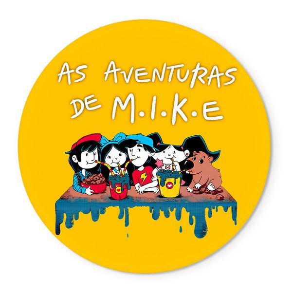 Painel Temático Aventuras de Mike Veste Fácil C/ Elástico