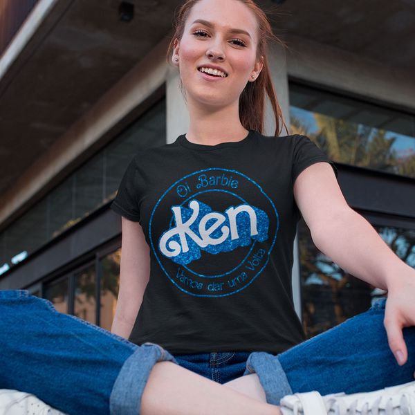 Camisetas T-shirts Feminina Baby Look Ken