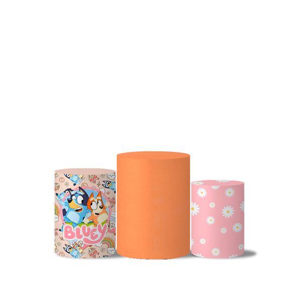 Trio Capas Cilindro Tema Bluely
