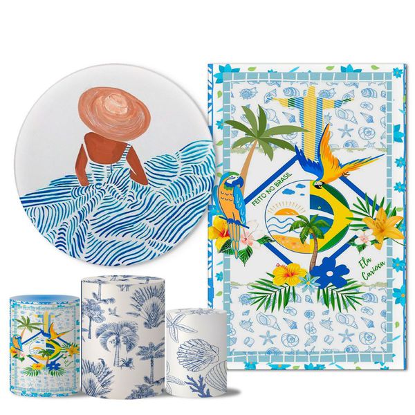 Trio Capas + Painéis Casado Tema Bonita