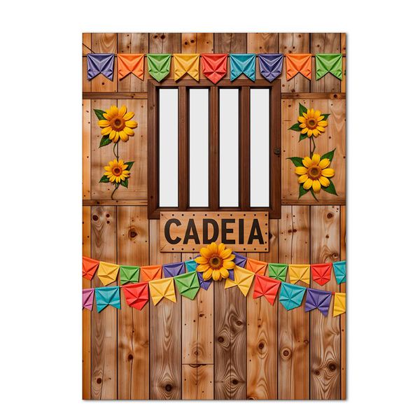Painel Retangular Vazado Tema Cadeia 1