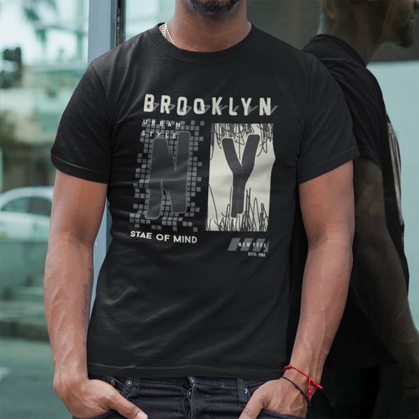 Camiseta Premium Brooklyn Preta