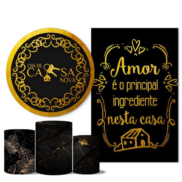 Trio Capas + Painéis Casado Tema Chá 11