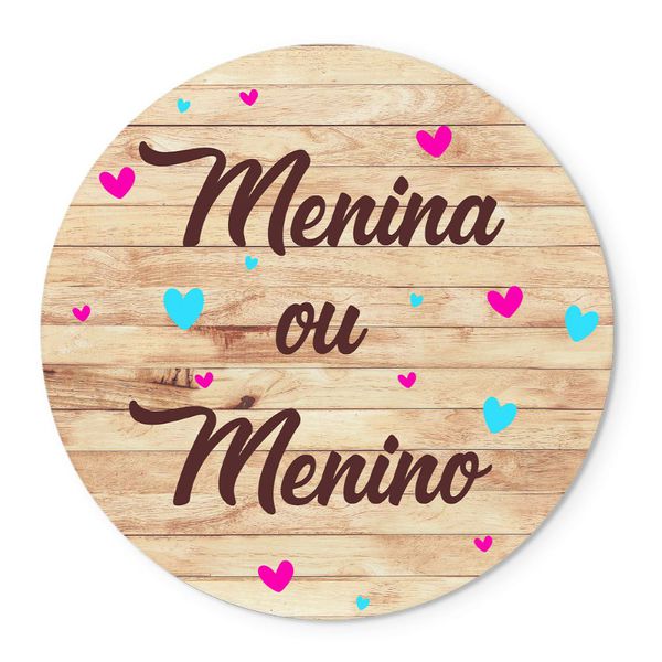 Painel Temático Menino ou Menina Veste Fácil C/ Elástico