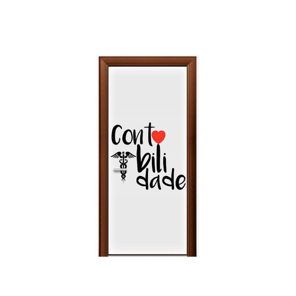 Capa de Porta Veste Facil Com Elástico Tema Profissões Contabilidade