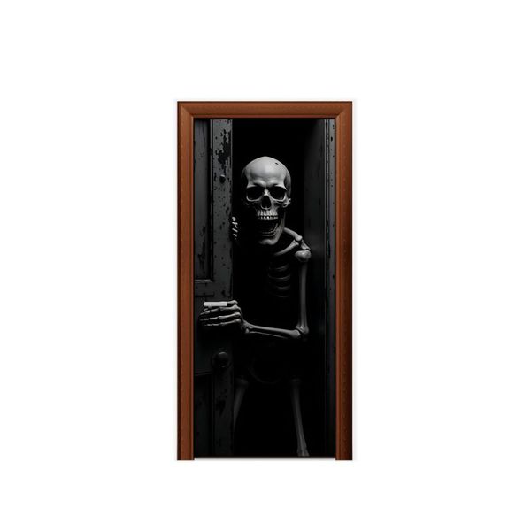 Capa de Porta Veste Facil Com Elástico Tema Esqueleto