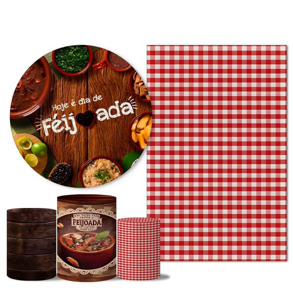 Trio Capas + Painéis Casado Tema Feijoada 3
