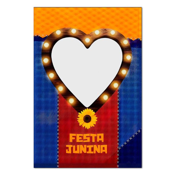 Painel Retangular Vazado Tema Festa Junina 5