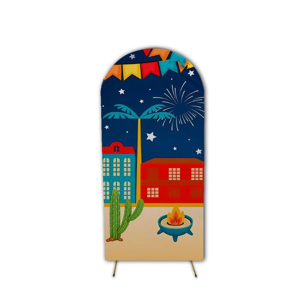 Capa Painel Romano Tema Festa Junina 6