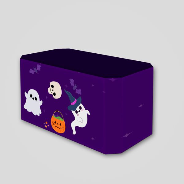 Capa de Mesa Tema Halloween Fantasminha