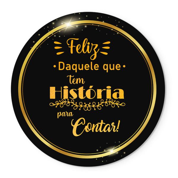Painel Redondo Veste Fácil C/ Elástico Aniversário