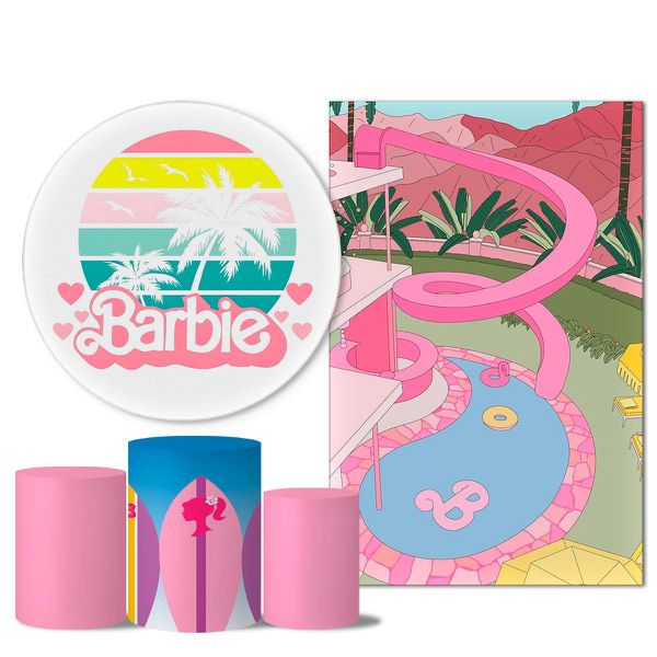 Trio Capas + Painéis Casado Veste Fácil Barbie 10