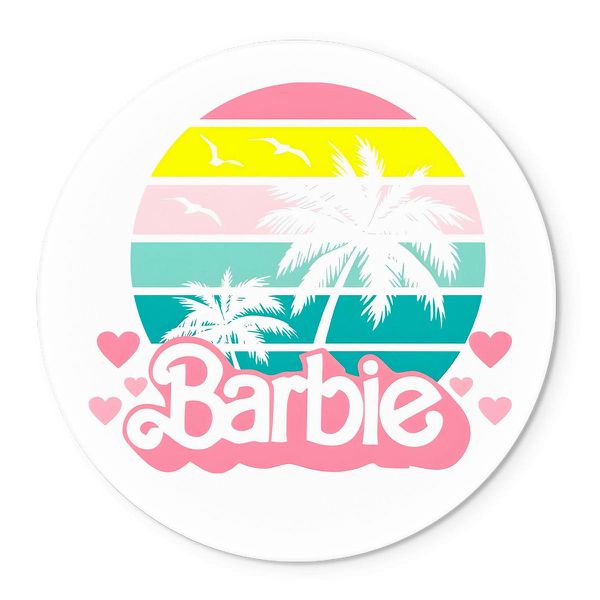 Painel Redondo Veste Fácil C/ Elástico Barbie 10