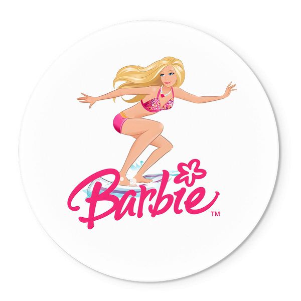 Painel Redondo Veste Fácil C/ Elástico Barbie 9