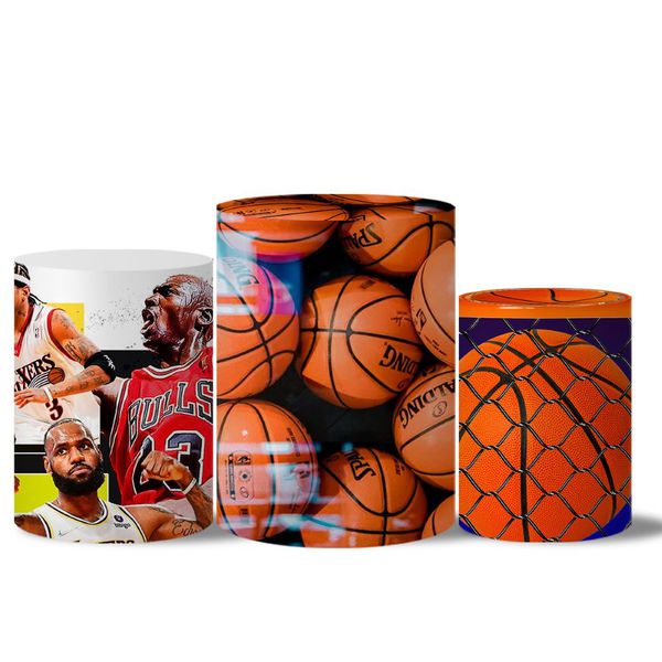Trio Capas Cilindros Veste Fácil Basquete 3