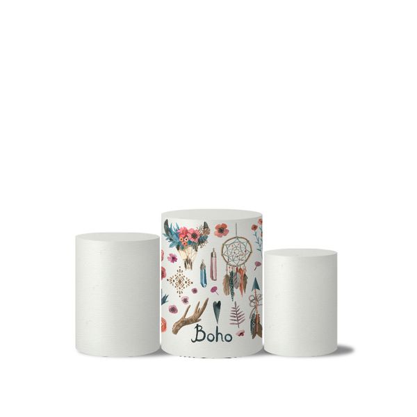 Trio Capas Cilindros Veste Fácil Boho 8