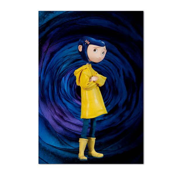 Painel Retangular Tema Coraline