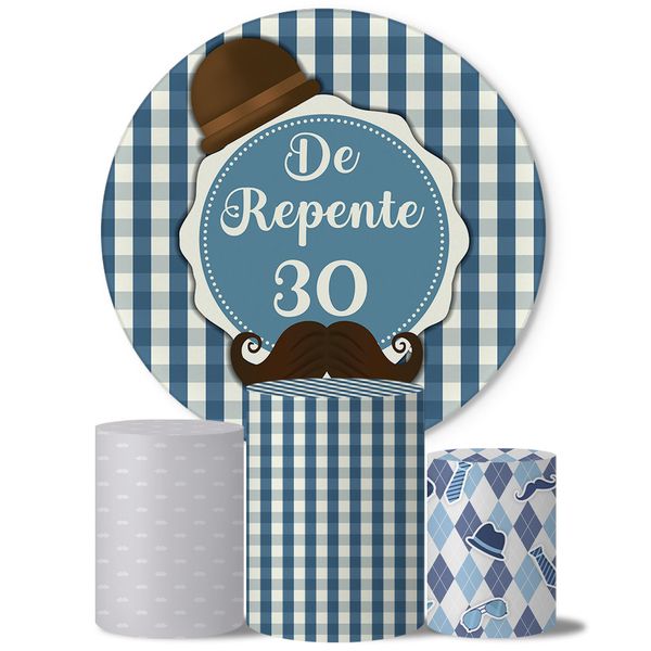Trio Capas Cilindros + Painel Veste Fácil De Repente 30