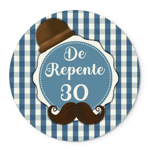 Painel Redondo Veste Fácil C/ Elástico De Repente 30
