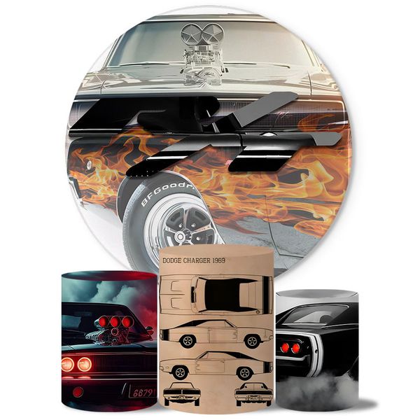 Trio Capas Cilindros + Painel Veste Fácil Dodge Charge