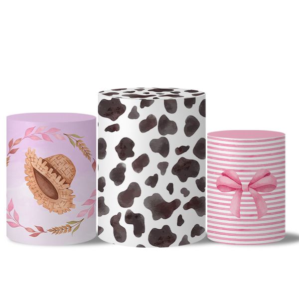 Trio Capas Cilindros Veste Fácil Fazendinha 11