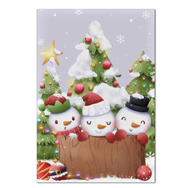 Painel Retangular Feliz Natal 23