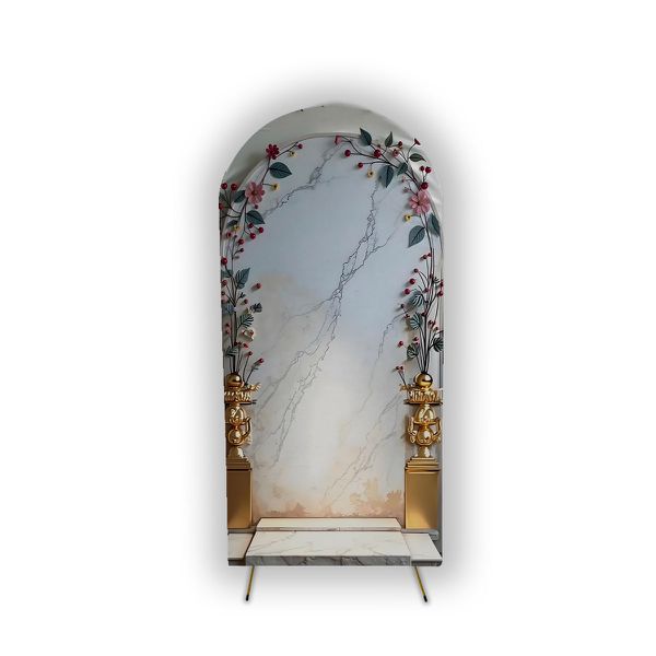 Capa Painel Romano Floral 16
