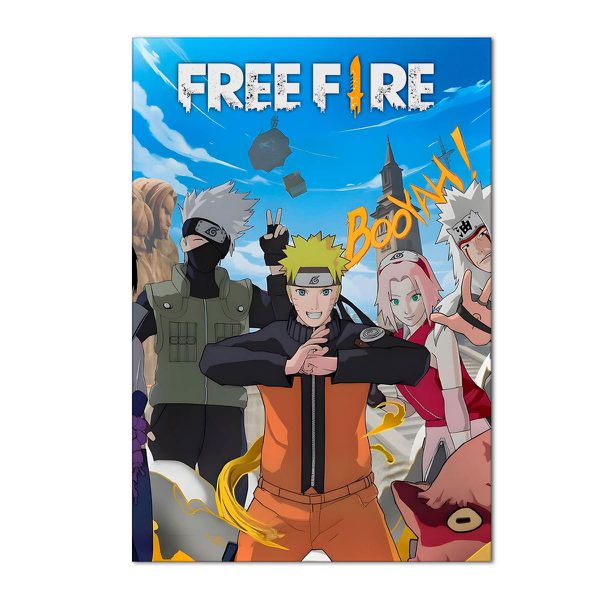 Painel Retangular Free Fire