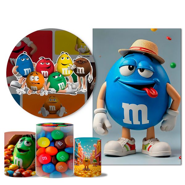Trio Capas + Painéis Casado M&M's