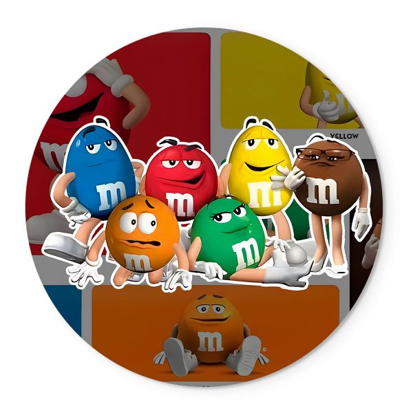 Painel Temático M&M's Veste Fácil C/ Elástico