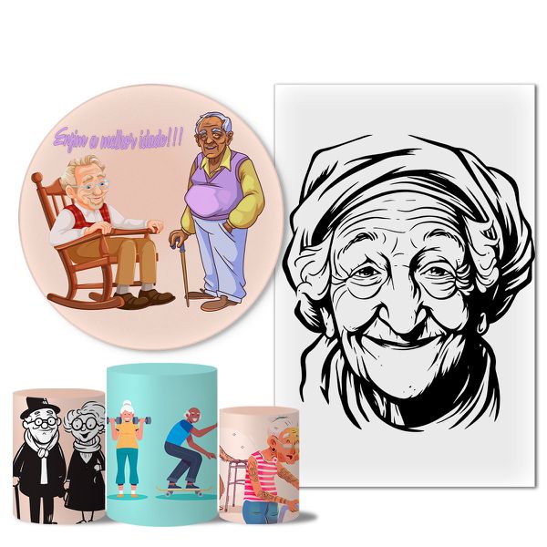 Trio Capas + Painéis Casado Veste Fácil Melhor Idade