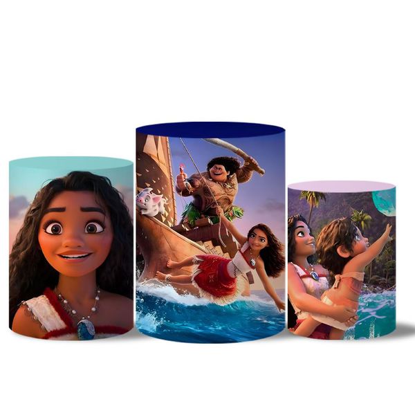 Trio Capas Cilindros Tema Moana 2