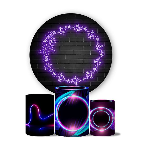 Trio Capas Cilindros + Painel Veste Fácil Neon 7