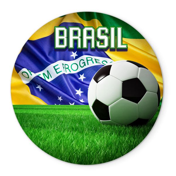 Painel Redondo Veste Fácil C/ Elástico 1,50x1,50 Tema Brasil 4
