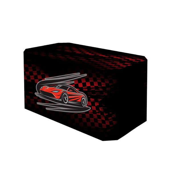 Capa de Mesa Descorativa Veste Fácil Tema Carro de Corrida