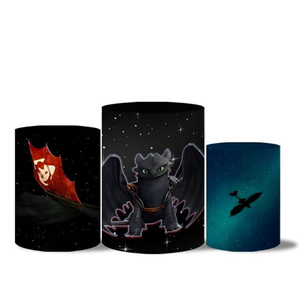 Trio Capas Cilindros Veste Fácil Como Treinar o Seu Dragão 2