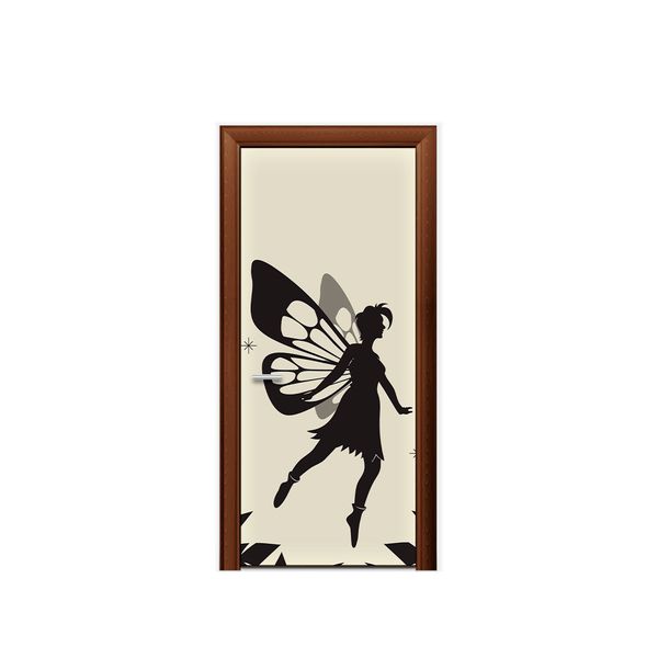 Capa De Porta Veste Fácil Decorativa Tema Fadas Encantadas